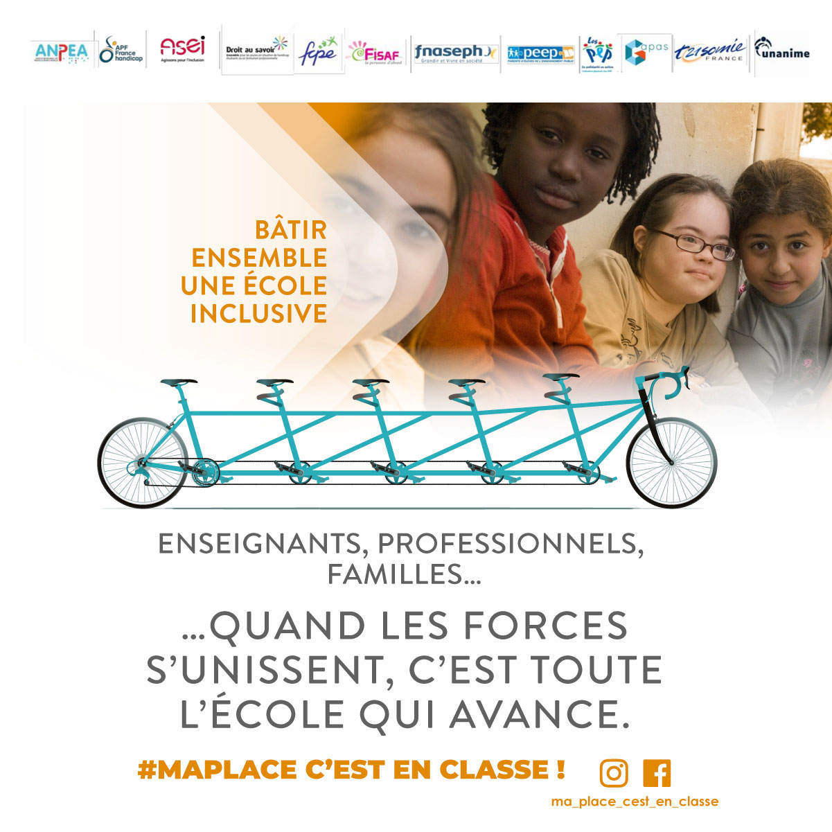 #ActualitéFISAF – École Inclusive : L’affaire de tous !