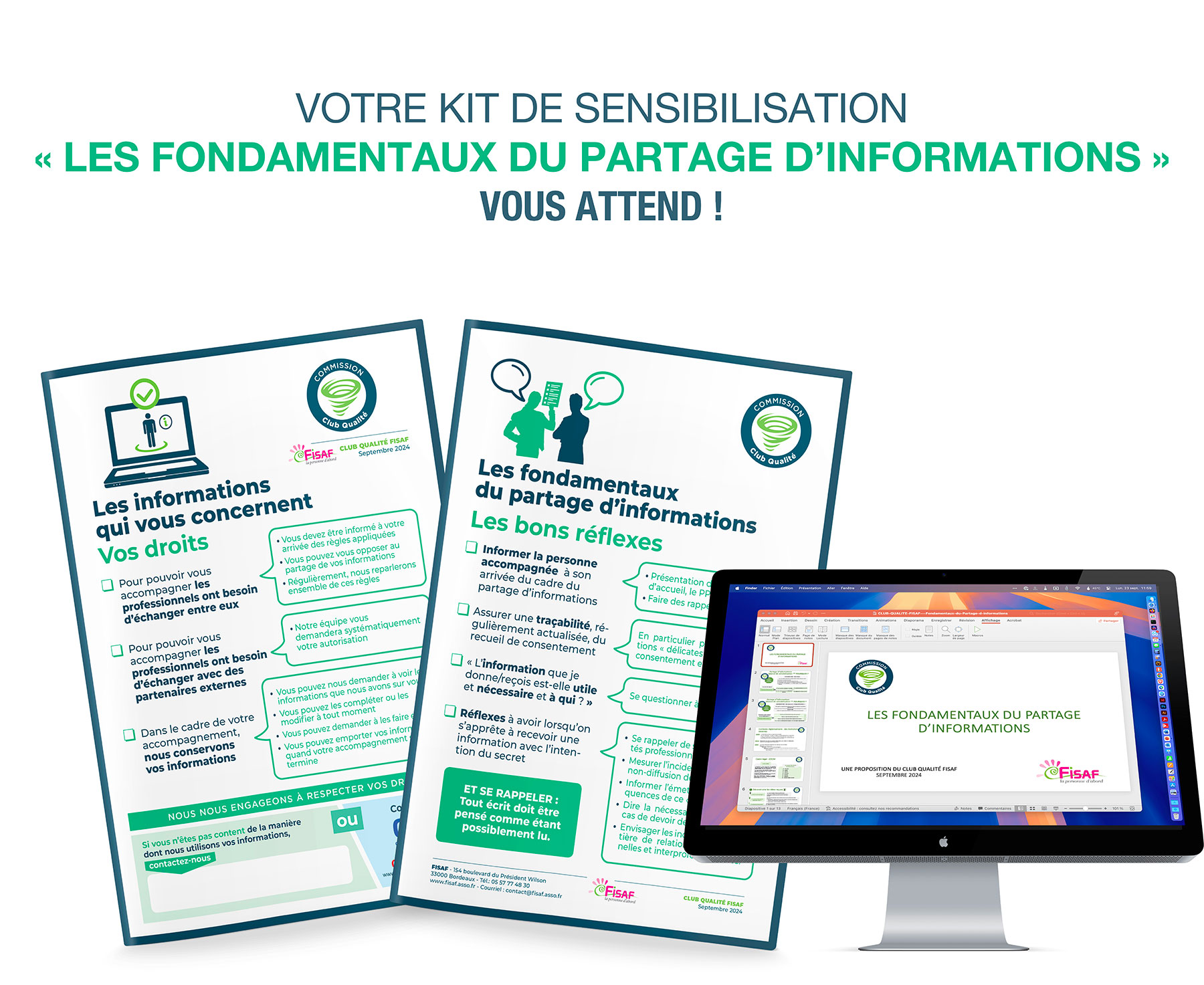 Comment utiliser ce KIT DE SENSIBILISATION ?