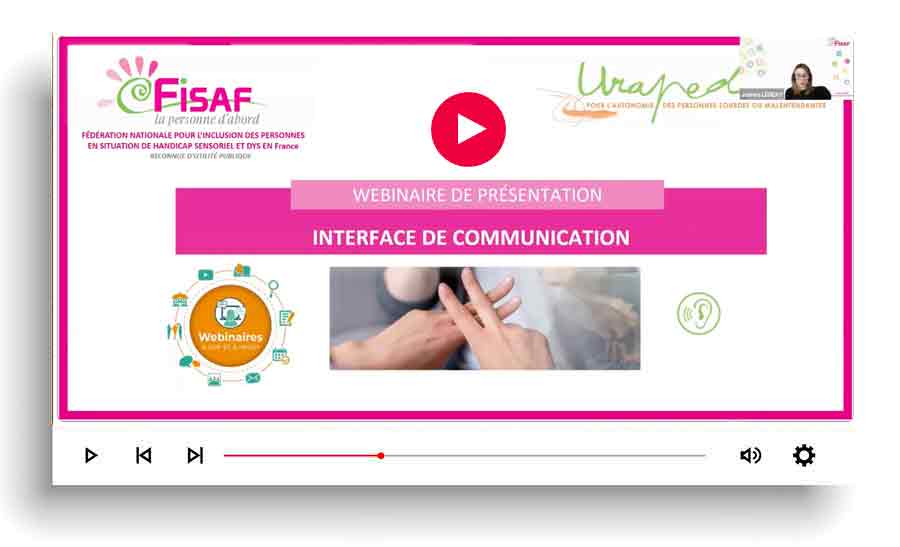 Webinaire Interface de Communication